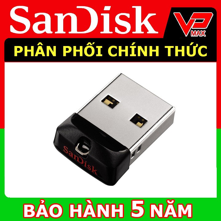 Combo 50 Usb 16Gb Sandisk Cz33 Mini cho ô tô đàn organ bảo hành 5 năm