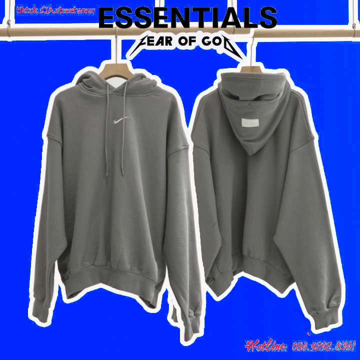 Áo hoodie Fear of god 2 mũ nỉ bông cao cấp