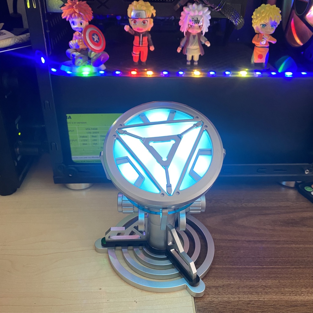 Mô hình lò phản ứng của iron man có led siêu hot