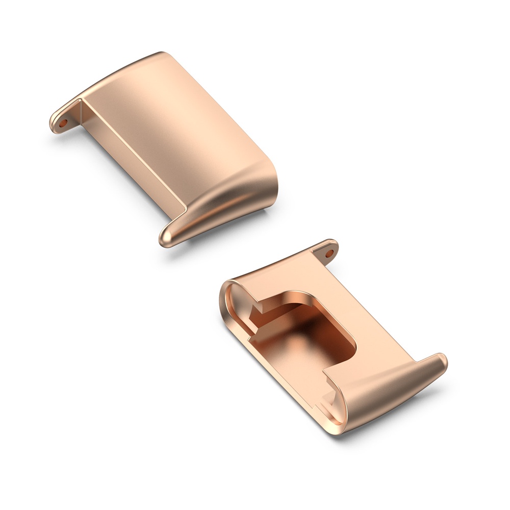 1 Cặp Đầu Nối Chuyển Đổi Bằng Thép Không Gỉ 316L Sang 18MM Cho Đồng Hồ Thông Dụng Xiaomi Mi Band 7 Pro