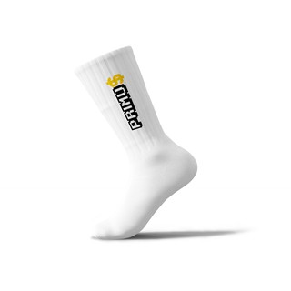 Tất cổ cao 3/4. vớ cổ cao 3/4 trắng Primus