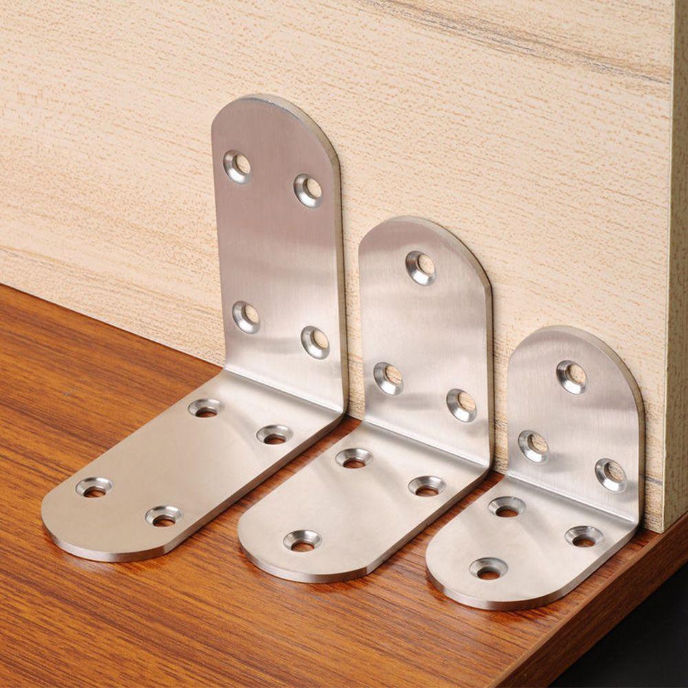 Set 2 Đai Thép Không Gỉ Gắn Góc Cạnh Bảo Vệ An Toàn