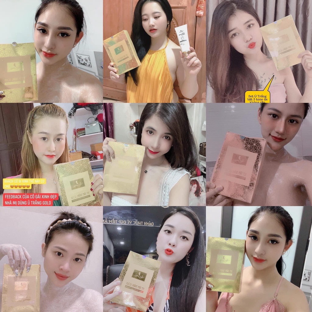 Tắm Trắng Gold Vip Siêu Trắng
