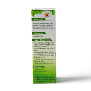 Bình xịt muỗi thảo dược Fly away (chai 60ml)