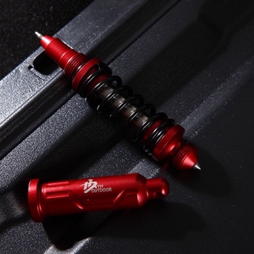 Móc khóa phuộc - Bút đa năng EDC chất liệu Vonfram - phụ kiện phòng thân hiệu quả
