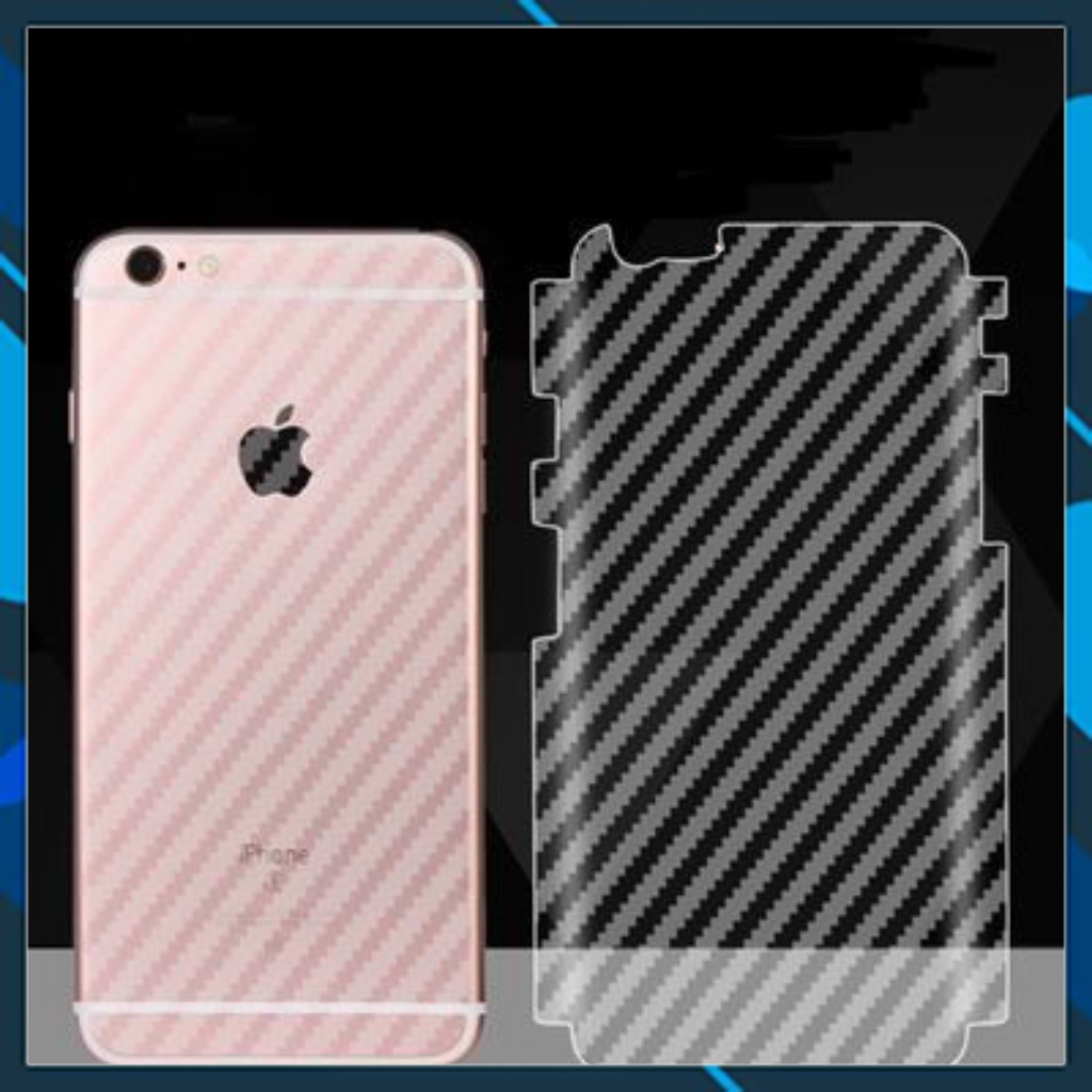 Miếng Dán Carbon Mặt Sau Của Dòng Máy Iphone 6 6plus 7 7plus 8 8plus X XsMax