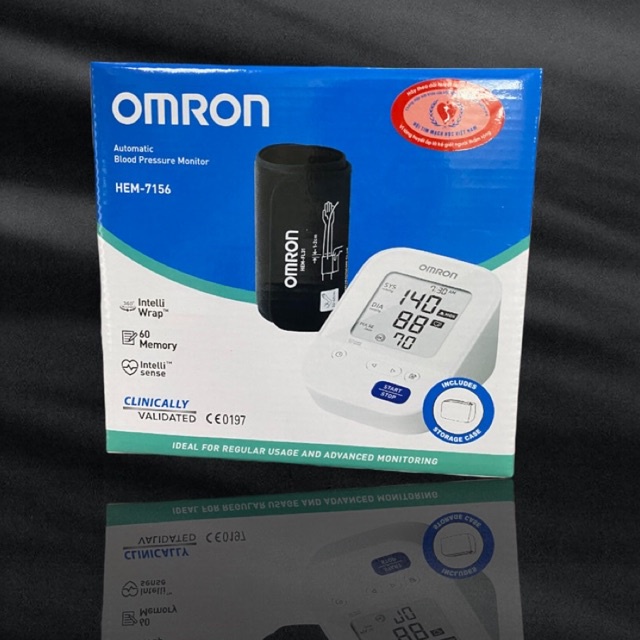 Máy đo huyết áp bắp tay Omron Hem-7156