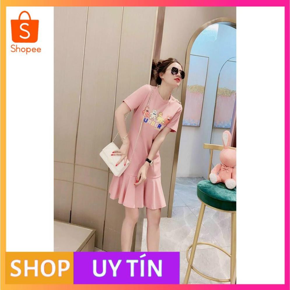 HÀNG NHẬP CAO CẤP -ĐẦM SUÔNG THUN GẤU ĐUÔI CÁ SIÊU CUTE -[MẪU ĐẸP CHẤT LƯỢNG]