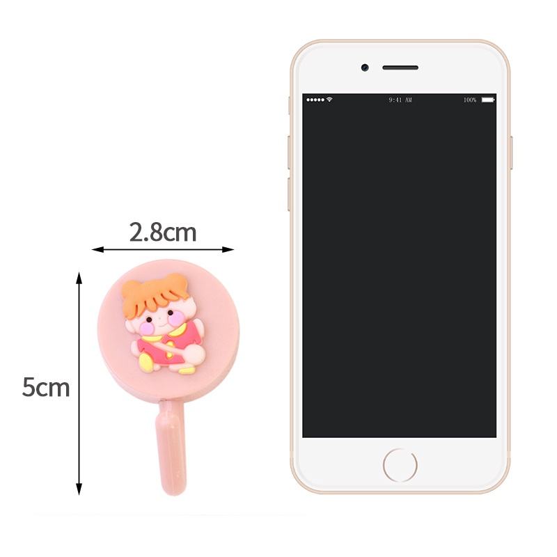 Móc treo chìa khóa đồ dùng dán tường nhà tắm nhà bếp