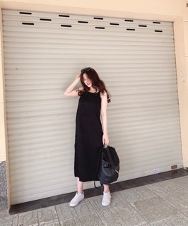 Đầm maxi dây