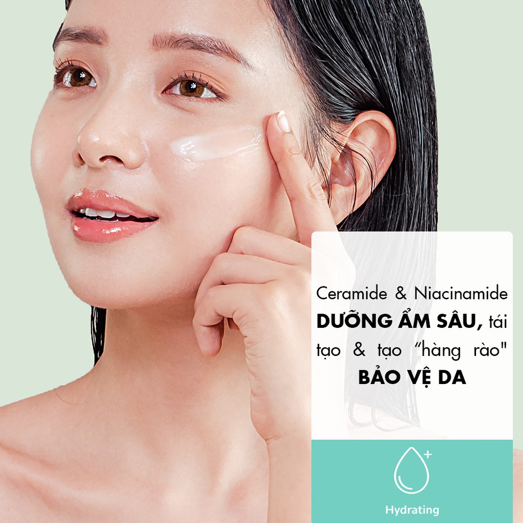 Gel dưỡng ẩm ngừa mụn, giảm thâm The Auragins Skin Rescue Brightening Gel Cream 10ml