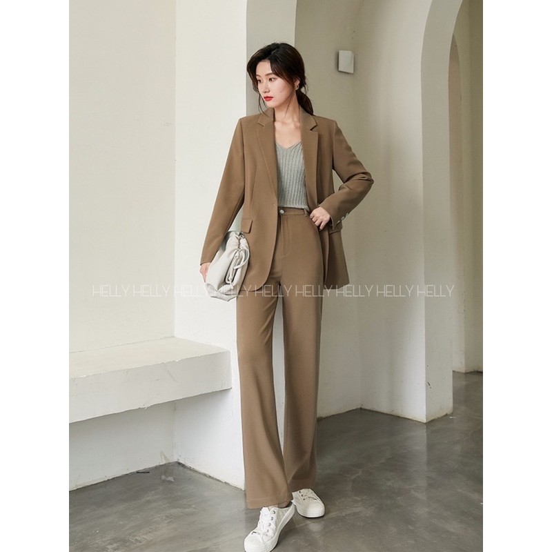 SET Blazer Quần Dài SS | HELLY SHOP