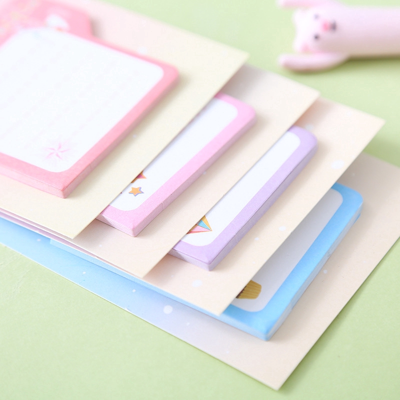 Tập 30 Tờ Giấy Note, Giấy Dán Ghi Chú, Sticky Note UNICORN Phong Cách Hàn Quốc Dễ Thương Tiện Lợi ST399