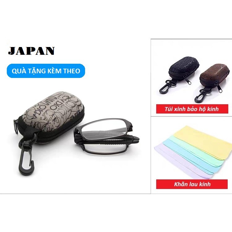 Mắt kính lão nam nữ Hàn Quốc - Kính đọc sách chống mỏi mắt chống trầy chống chói tiện dụng