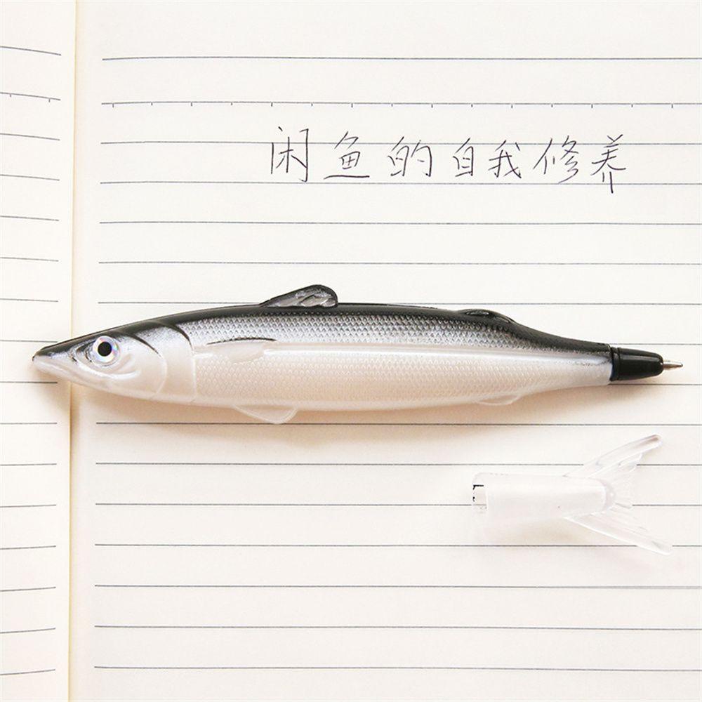 PEWANY Bút Bi Mực Đen Ngòi 0.5mm Hình Cá Dễ Thương