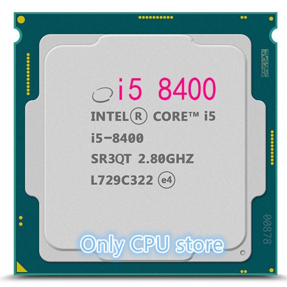 cpu pc i5 8500 / i5 8400  / i7 8700 chạy main h410 đến z390 / tặng keo tản nhiệt