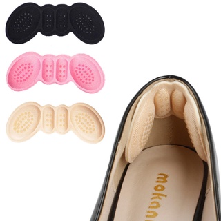 Image of 2 pairs (4pcs)Two Pieces Wear Resistant Padded Heel Protecting Sticker