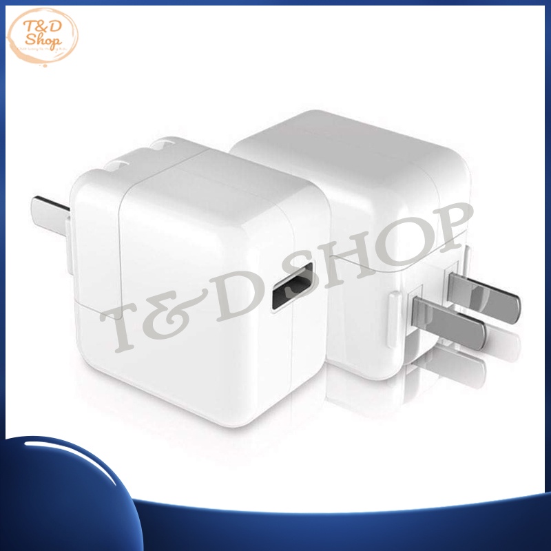 Củ Sạc USB - Chuẩn USB Power Adapter 12W - Zin Dùng Cho IP và Tablet Táo