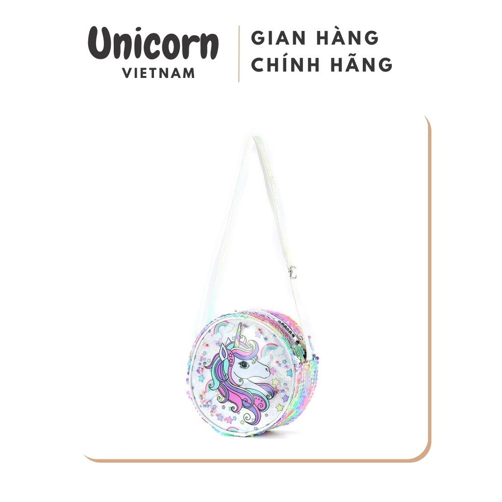 Túi xách nữ giá rẻ túi đeo chéo nữ cho bé lấp lánh Unicorn Vietnam
