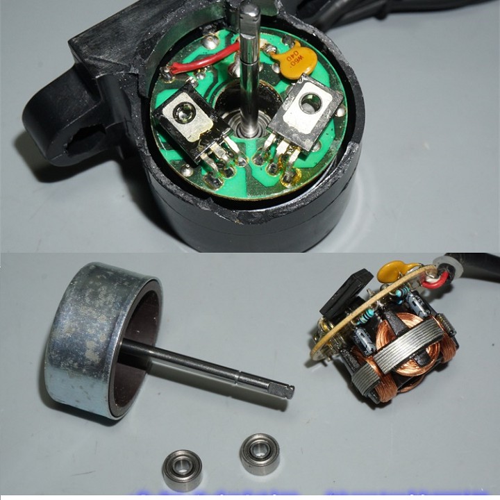 Động cơ không chổi than - Brushless tạo sương, tăng độ ẩm, 12v - 7800rpm