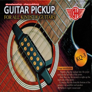 Pickup tăng âm cho guitar EQ