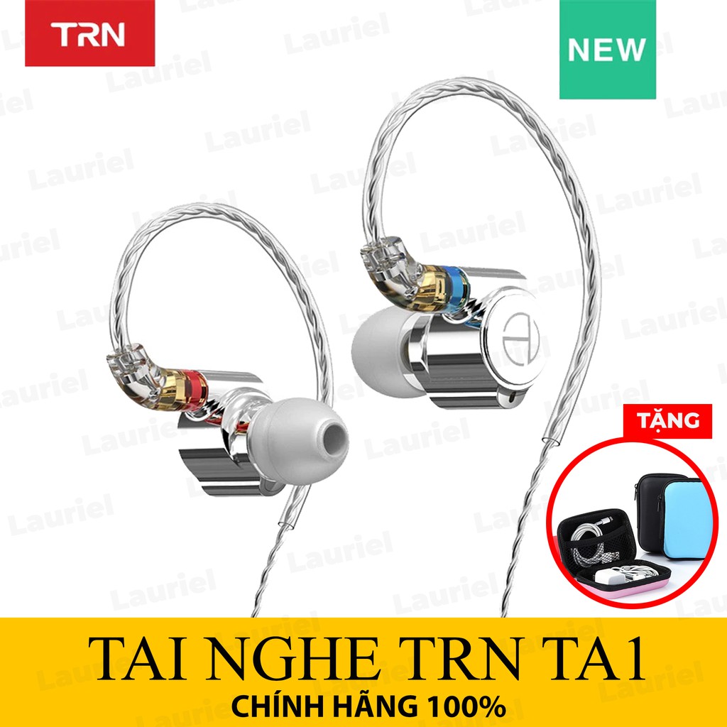 Tai Nghe Nhét Tai TRN TA1 1B + 1DD tai nghe thể thao vỏ kim loại cổng kết nối mmcx