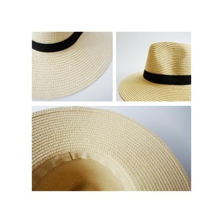 Mũ cói PANAMA vành to Unisex