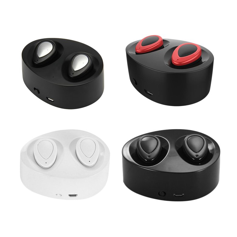 PK TWS-K2 In-ear 4.1 Headset Wireless Earphone With Mic Charger Box