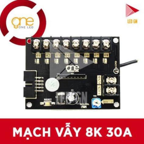 Mạch Điều Khiển LED Vẫy OneLED Công Suất - 8 Kênh 30A