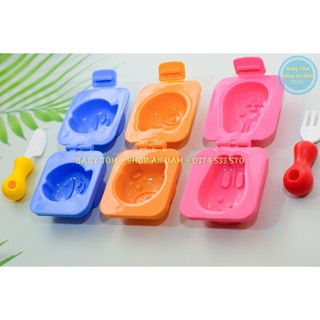 1 Khuôn cơm bento Nhật,khuôn đậu hũ cho bé ăn dặm NPP Baby Tôm