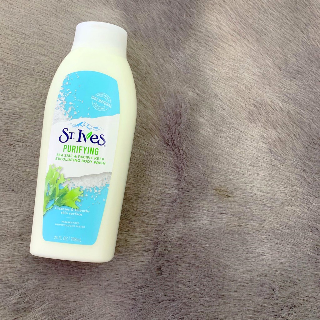Sữa Tắm Muối Biển St. Ives Purifying Sea Salt Body Wash 709ml | BigBuy360 - bigbuy360.vn