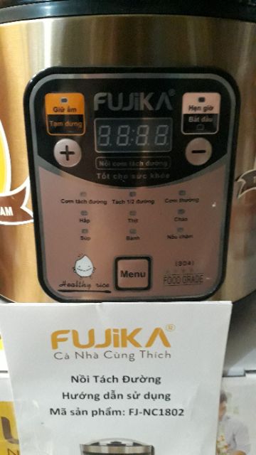 NỒI TÁCH ĐƯỜNG FUJIKA 2 LÒNG IXO