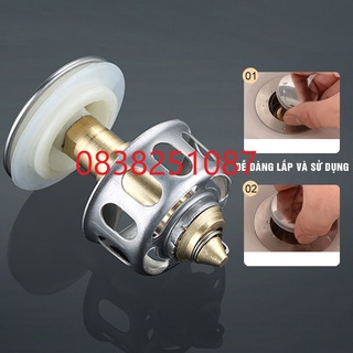 Nút nhấn bộ xả bồn rửa mặt lavabo
