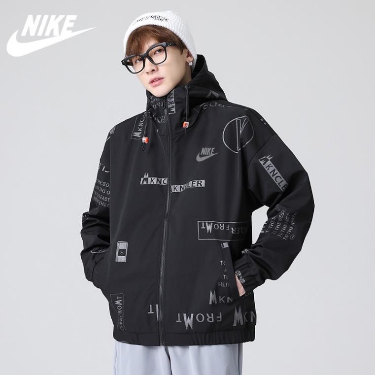 Áo khoác thể thao Nike 100% chính hãng chống gió chống thấm nước thời trang cho nam và nữ !