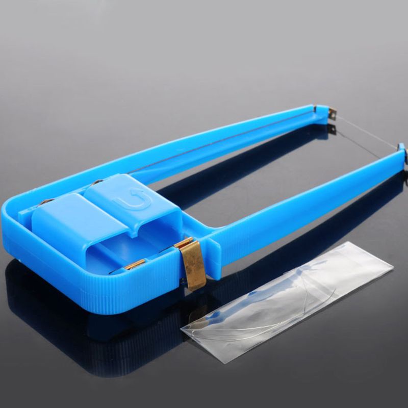 Máy Cắt Xốp Dây Điện Polystyrene Cỡ Nhỏ Màu Xanh Dương DIY