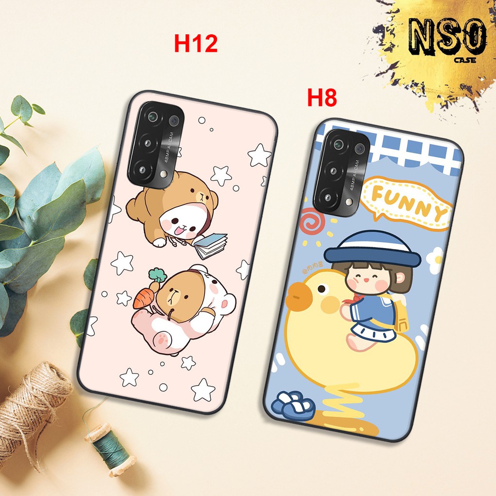 HÀNG MỚI  Ốp Oppo A74 - Oppo A54 In hình Hoạt Siêu Đáng Yêu
