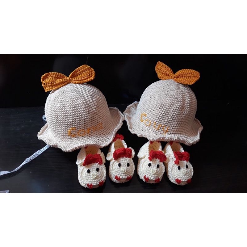 Mũ giày móc thiết kế Mi Tom’s House