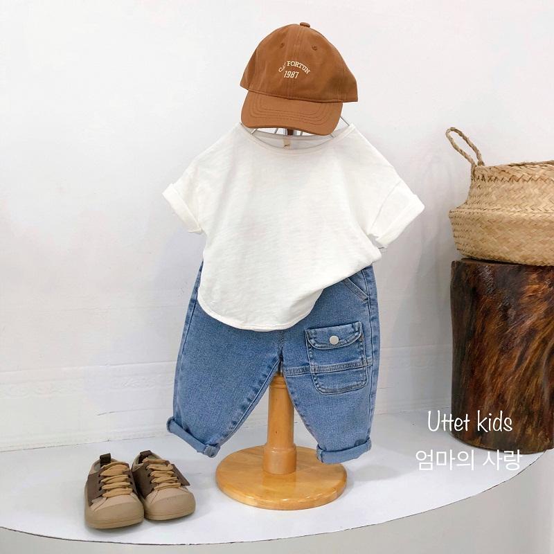 QUẦN JEAN MỀM VÀ CO GIÃN NHẸ CHO BÉ GÁI VÀ BÉ TRAI PHONG CÁCH HÀN QUỐC 7741