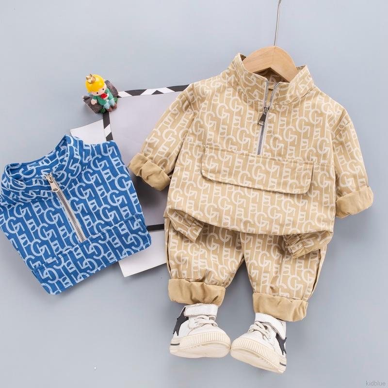 Bộ Áo Thun Tay Dài &amp; Quần Dài Xinh Xắn Cho Bé