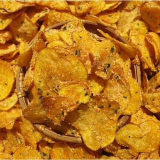 KHOAI TÂY LÁT LẮC TRỨNG MUỐI LON 200GRAM