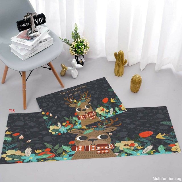 Bộ 2 Tấm Thảm Bếp 3D TNB Chống Trượt [40×60 Cm Và 40x120 Cm]