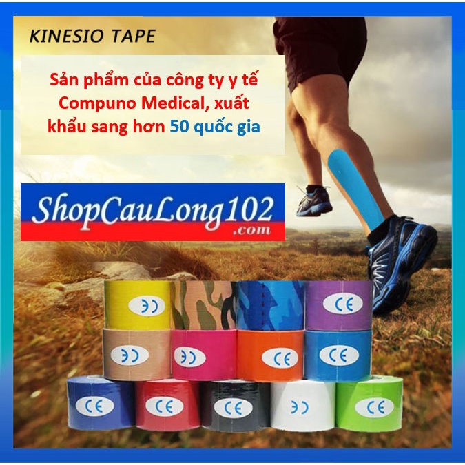 ✅ HÀNG CHẤT LƯỢNG CAO✅  Băng Dán Cơ Kinesiology Tape, Giảm Đau, Cố Định Khớp Hạn Chế Tổn Thương, Chấn Thương Cơ Khớp