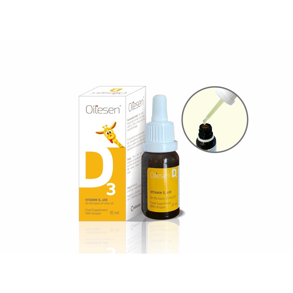 Thực phẩm bảo vệ sức khỏe Oilesen Vitamin D3 400