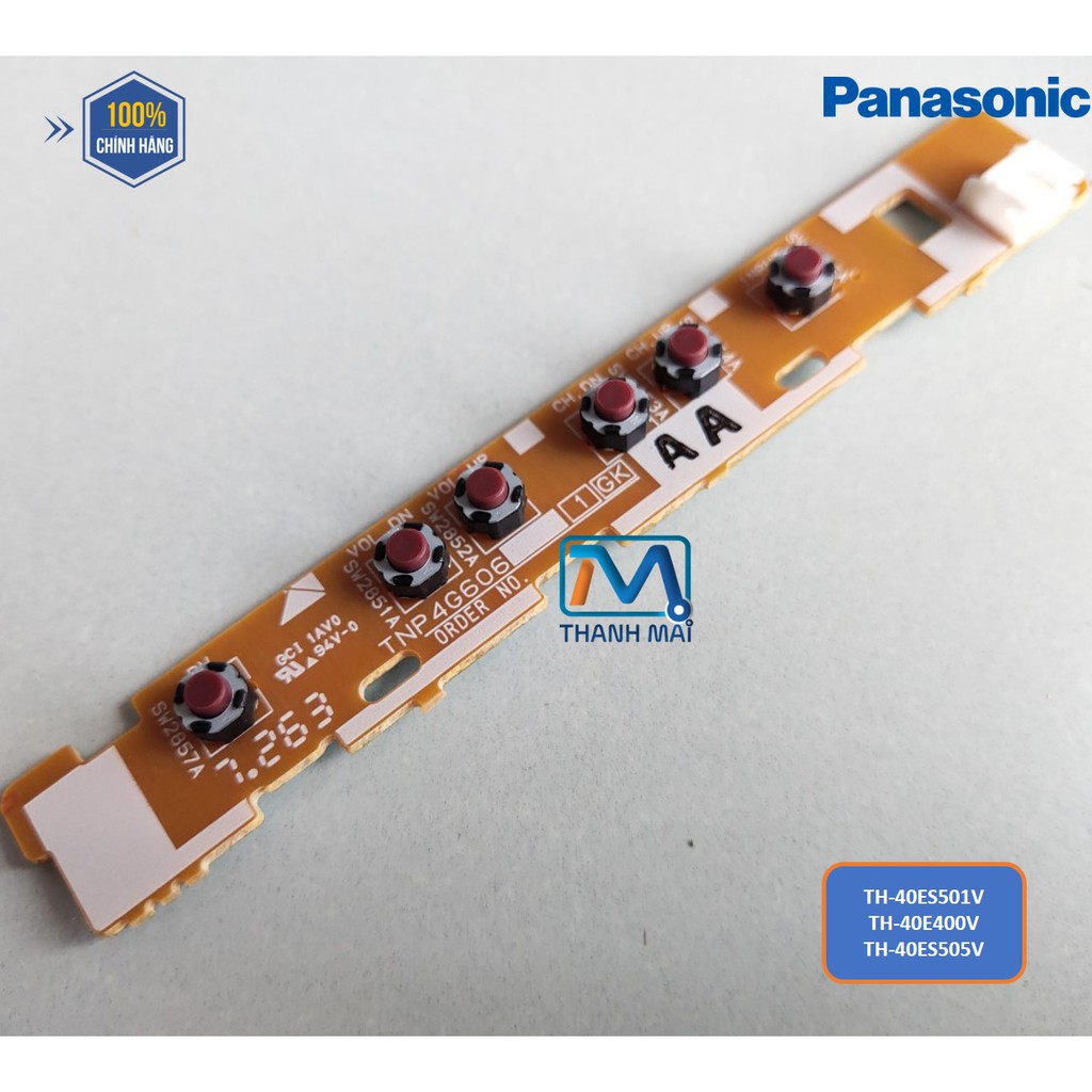 Bo phím bấm Tivi Panasonic TH-40ES501V // 40E400V // 40ES505V