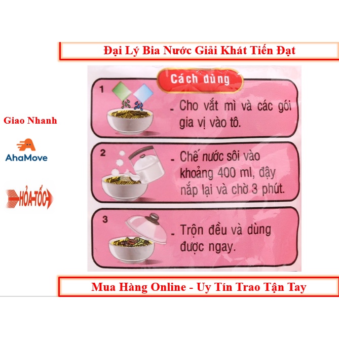 Thùng Mì Hảo Hảo Tôm Chua Cay 30 gói x 75g