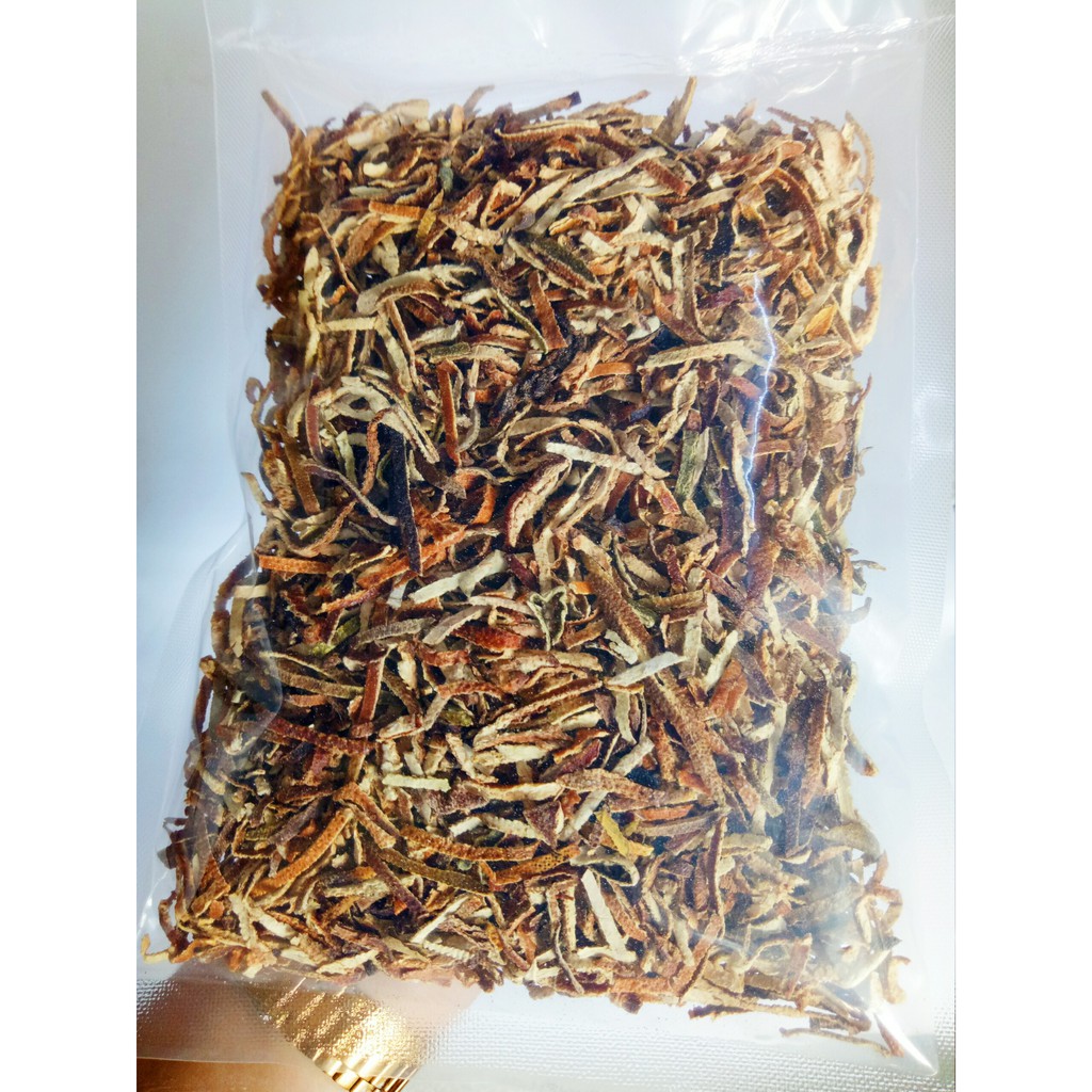 [100g-500g] Trần bì khô thơm - Vỏ quýt khô thái sợi