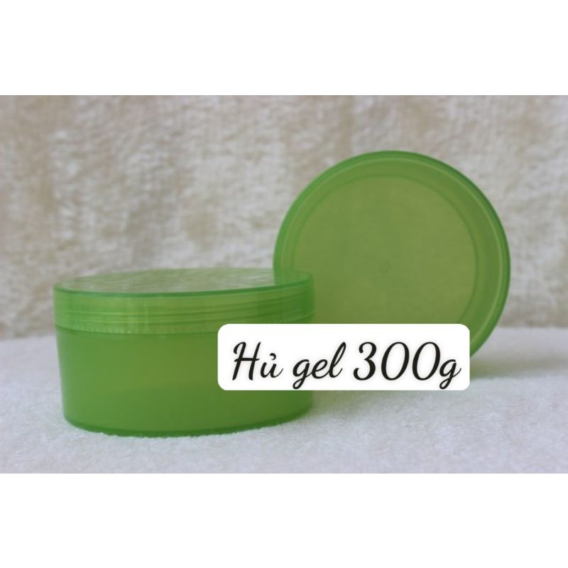 Hủ Đựng Kem ❤ GIÁ RẺ NHẤT ❤ Hũ đựng kem Gel Nâu,Xanh 300g chiết mỹ phẩm , phụ kiện du lịch