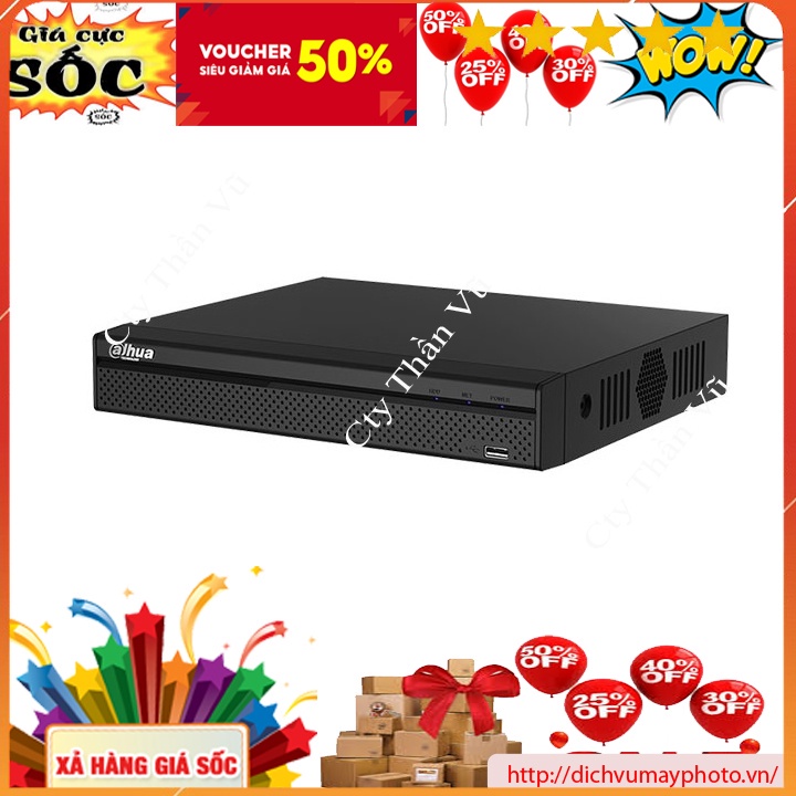 Đầu ghi hinh 8 kênh và 16 kênh 2.0 XVR5108HS-X (XVR5116HS-X) new 100% bảo hành MVP Thăng Long