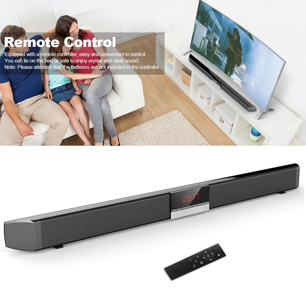 [Mã ELHACE giảm 4% đơn 300K] Loa soundbar tivi 3D âm thanh nổi kết nối không dây SR100 (bluetooth) ( hành thanh lý )