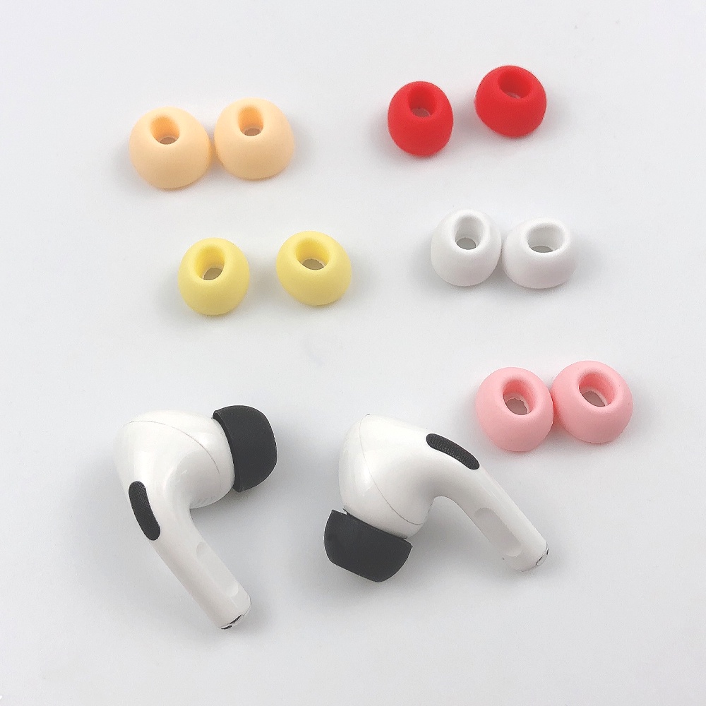 1 Cặp 2 Vỏ Bảo Vệ Hộp Sạc Tai Nghe airpods pro 2 2022 Bằng Silicon Mềm Chống Rơi